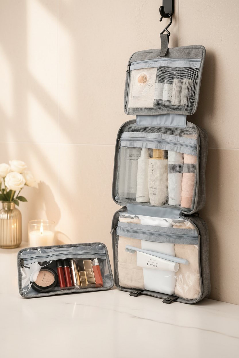 Lifestyle – Hanging in Hotel Bathroom